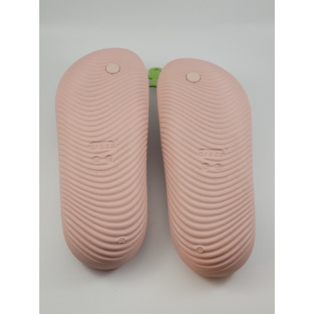 Crocs Mellow Recovery Flip Flops Men's Size 12 Pink Clay NWT - Picture 3 of 4